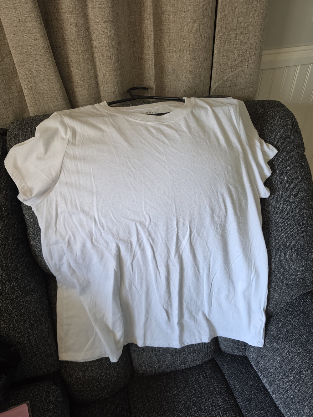 torrid White Short Sleeve Crew Tee
